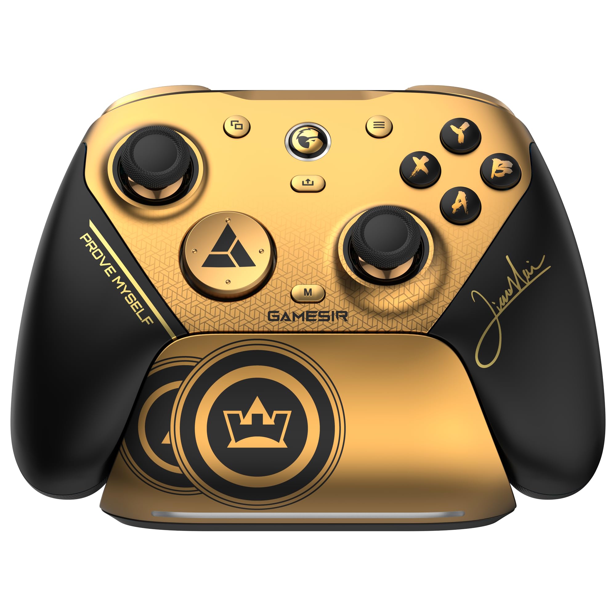 GameSir G7 Pro 8K PC Wireless Gaming Controller, 8000Hz Polling Rate, Gen 2 TMR Joysticks, Ultra-Low Latency Gamepad with Hall Effect Triggers, Pro Controller for Competitive Gaming - Champion Edition